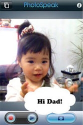 PhotoSpeak : animez vos photos prises avec l'iPhone PhotoSpeak : animez vos photos prises avec l'iPhone
